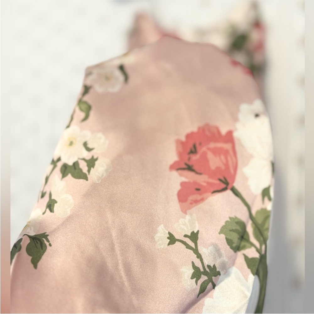 NEW Reformation Frankie Silk Dress - Picture 7 of 13